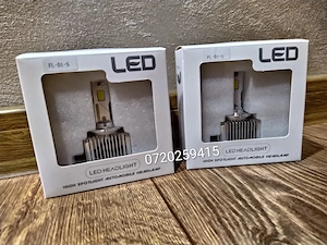 Set 2 Becuri LED D1S 100W lumină puternică, radiator aluminiu 12000lm - imagine 8