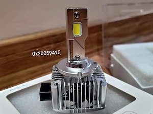 Set 2 Becuri LED D1S 100W lumină puternică, radiator aluminiu 12000lm - imagine 7