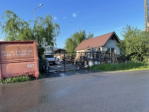 Vanzare platforma industriala. Centru de colectare deseuri reciclabile