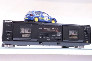 Dublu Deck Sony TC-WE435, Auto-Reverse, Pitch Control,HX Pro.
