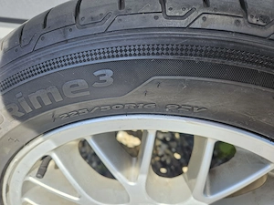 Jante BBS BMW 5x120 16" originale cu anvelope hankook 225/50/16 - imagine 5