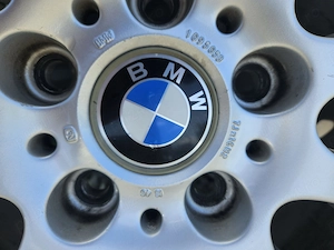 Jante BBS BMW 5x120 16" originale cu anvelope hankook 225/50/16 - imagine 4