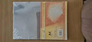 Folie transparenta A4 pentru prezentari retroproiector  imprimanta laser, coperti