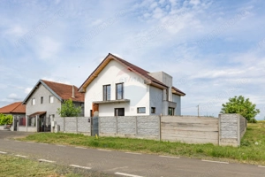 Casă/Vilă modernă de vânzare, 5 camere, în noul cartier din Macea Arad - imagine 14