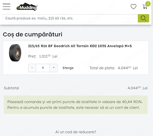  Roti BFGoodrich All-Terrain T/A KO2 215/65 R 16 - imagine 7