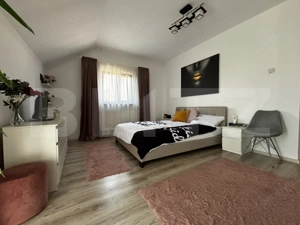 Casă modernă P+M, 336 mp totali, teren 336 mp, curte superbă, Albești - imagine 13