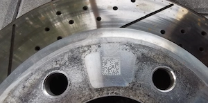 Discuri frana fata BMW ventilate perforate, BMW M PERFORMANCE 34116786392 E90 E92, E82, 135i 335i - imagine 2