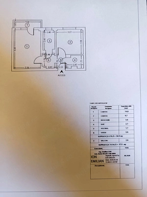 Apartament 2 Camere Decomandat | Zona Mega Mall - Pantelimon | Ideal Investiție sau Locuinta proprie