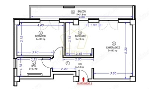 Apartament cu 2 camere | Aradului - imagine 9