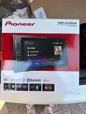 Pioneer DMH-A240DAB – multimedia auto 2DIN, nouă, sigilată - imagine 2
