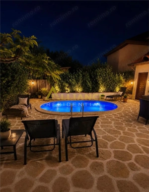 Casa individuala premium cu piscina, panouri fotovoltaice si curte amenajata – Berceni, Ilfov - 269.