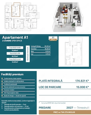 Apartamente 2 Camere Zona Torontalului