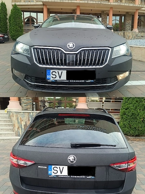  Skoda Superb An 2017   Motor 1.6 diesel   Euro 6  Vopsea RAPTOR Cutie automata DSG - imagine 7