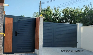 Porți și Garduri Aluminiu   Modele Moderne (Batante, Culisante, Autoportante)   Paletar RAL