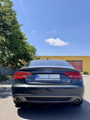 Audi A5 Sportback 3.0 TDI Quattro S-Tonic 240 CP - imagine 10