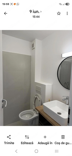 De închiriat garsoniera 30 mp-------190 EURO----IDEAL SALON-CABINET-BIROU - imagine 5