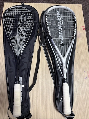 Set 2 Rachete Squash Prince + Dunlop