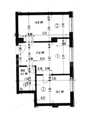 Apartament cu C.F. 3 camere in bloc nou, Mărăști - imagine 6