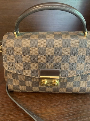 Geanta originala Louis Vuitton Croisette Damier Ebene