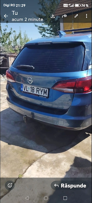 Opel Astra K Combi - imagine 8
