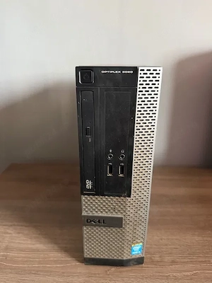 PC Dell OptiPlex 3020 + Monitor Dell UltraSharp U2412M   Gata de utilizare