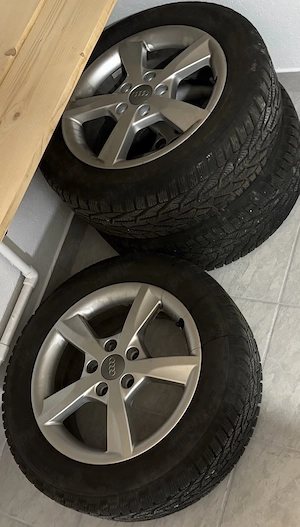 Set jante+cauciucuri Audi 205/55 R16