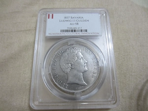 Moneda argint 2 Taleri Ludwig I Koenig von Bayern 1837 - colectie