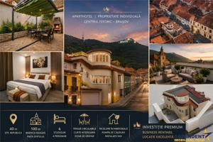 Aparthotel elegant, potential ridicat, ultracentral, Brasov