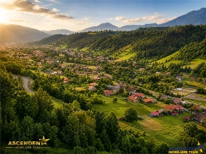 FILM! 1.450 mp intravilan, la DN, incantare peisagistica, Bran, Moieciu, Brasov