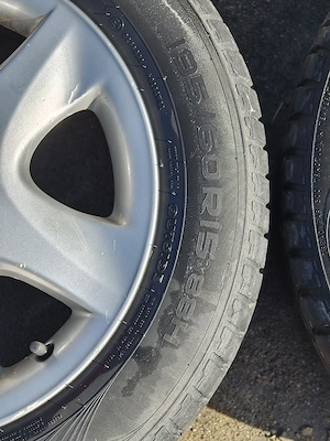 Set roti aliaj Toyota Corolla 2006 (E120) - imagine 3