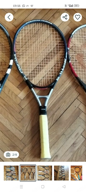 Wilson, Fischer, Babolat, Head, Pro Kennex rachete tenis profesionale - imagine 5