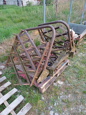 grapa dupa tractor 3 m rabatabila  - imagine 3
