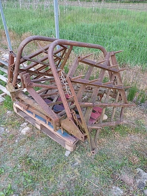 grapa dupa tractor 3 m rabatabila  - imagine 5