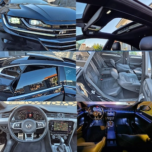 Vw Arteon 2.0 Tdi Automat R-line Matrix Panoramic Led Euro 6 Inmatriculat Ro  - imagine 9