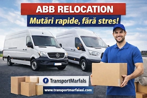 Transport marfa Iași -toata tara Mutari mobila Debarasari Relocari
