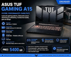 Laptop Asus TUF Gaming A15
