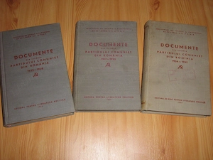 Documente din istoria P.C.R. din România