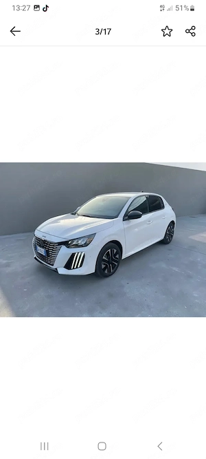 Peugeot 208 1.2 puretech din  2024 cu 5300 km