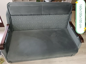 canapea extensibilă cu lada depozitare 