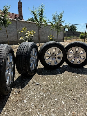 VĂND cauciucuri cu JANTĂ AUDI 225 60 R16 - imagine 2