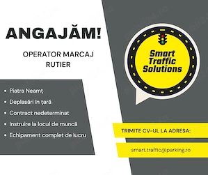 Angajăm Operator Marcaj Rutier 