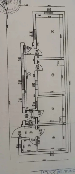Casă demolabilă, 76.21 mp, teren 287.50 mp, zona Catargiu - imagine 2