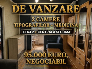 Zona Take Ionescu-Medicina | Etaj 3 | Amenajat | Centrala termica si clima!!