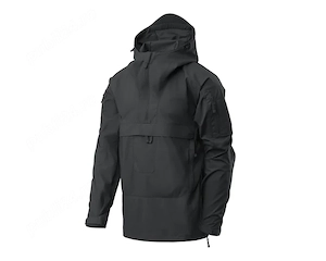 Jachetă Helikon-Tex Anorak Tracer PolyCotton Stretch Rip-Stop - Black