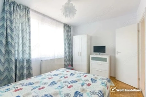 Apartament 3 cam, ultracentral, 64mp, utilat, mobilat - imagine 2