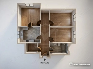 Apartament 3 camere decomandat, Dorobantilor, centru, zona Tribunalului