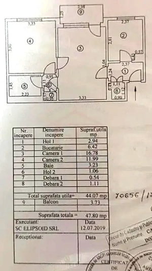 Apartament 2 camere, etaj 1, Țiglina 1 – Lângă Orășelul Copiilor - imagine 7