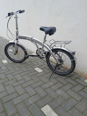 Bicicleta pliabila gri