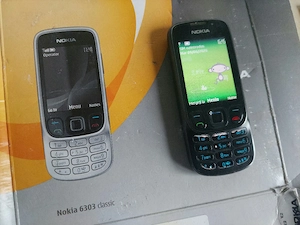 Vând Nokia 6303 Black la cutie FULL BOX [NEcodat] [poze reale]