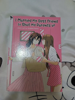  cartea Manga I married my best friend to shut my parents up Engleza